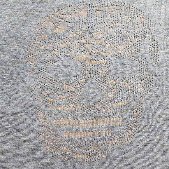 Skull Cashmere Large Blue Tank Top - Picture 7 of 9